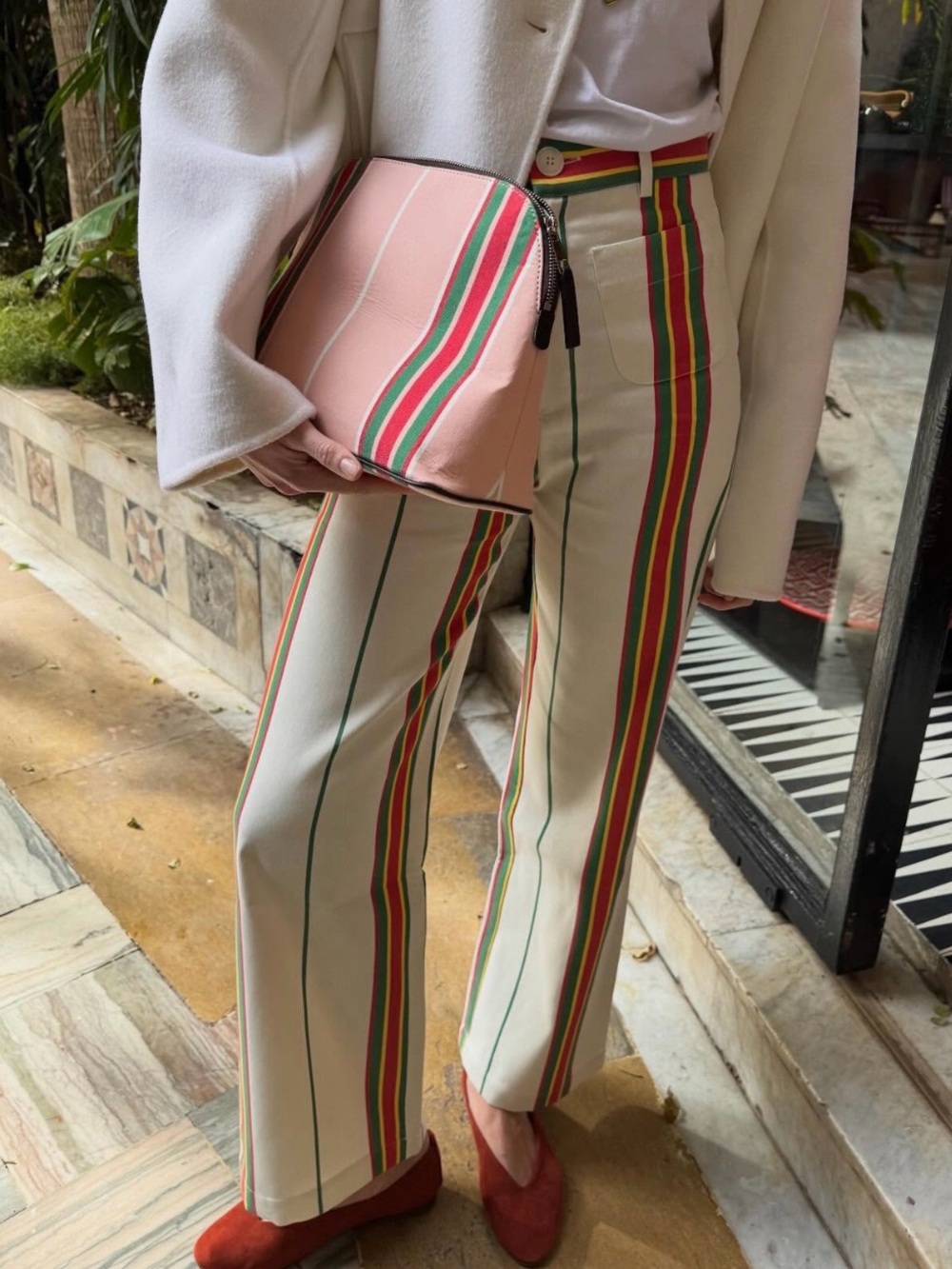 La Veste Stripe Pants Small - Picture 4 of 4